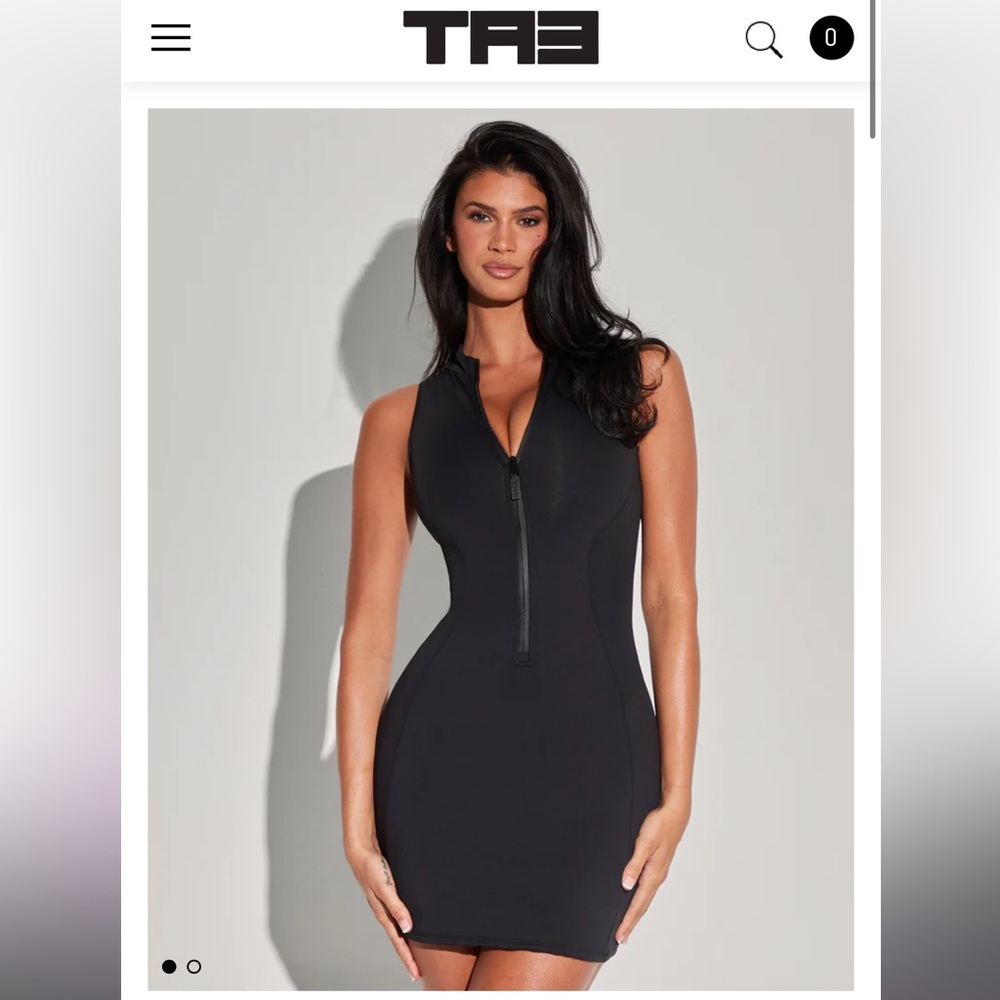 NWT TR3 Surfy Sleeveless Mini Dress M regular/long